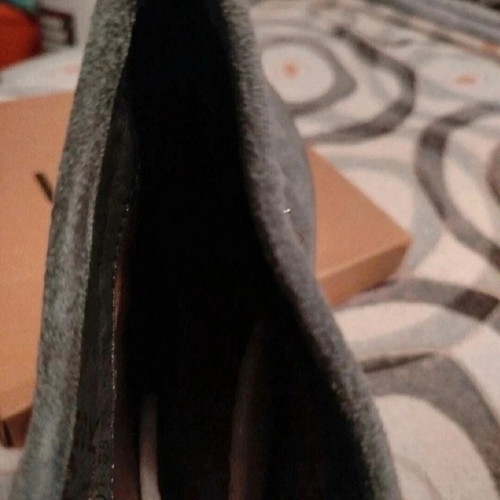 Suede ankle boots grey new, size 38, Lets walk