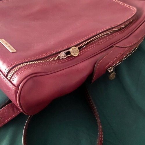 Tuscany Leather backpack like new, matte brown leather