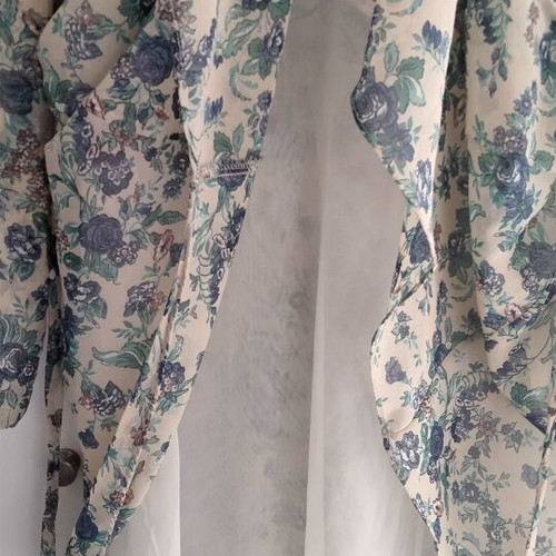 Free People Everything and More Floral Chiffon Mini Dress like new, size L