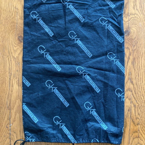 GK Uomo black non-woven shoes bag like new