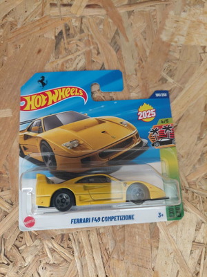Hot Wheels Ferrari F40 Competizione toy car new
