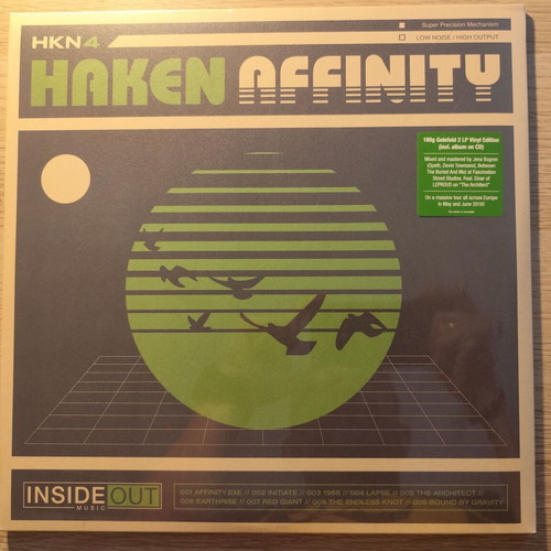 Haken Affinity 2LP Black Vinyl + CD Gatefold sealed, progressive metal