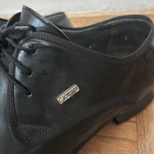 Gianna Kazakou men's shoes size 45, like new black oxfords