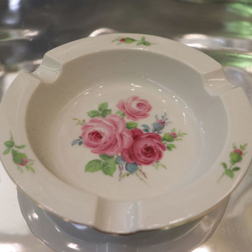 Vintage Meissen porcelain ashtrays set of 2, handmade, new
