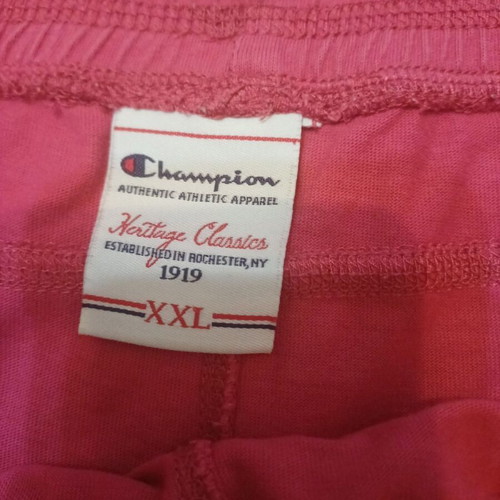 Champion women's pink cotton shorts like new, size L