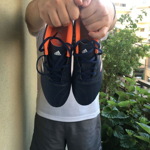 Adidas Copa.3 FG football shoes like new, blue-orange, size 44