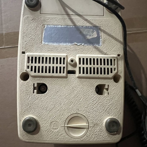 Old home phone used, corded