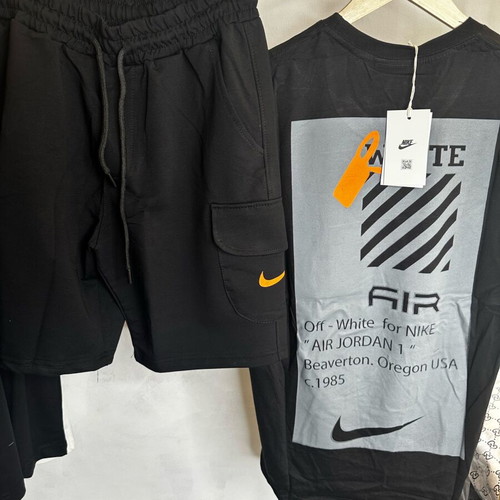 Nike vs Off White men's sportswear set new, black