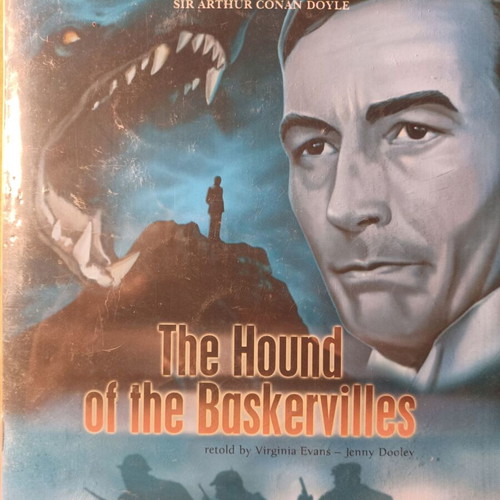 The Hound of the Baskervilles by Sir Arthur Conan Doyle like new, English