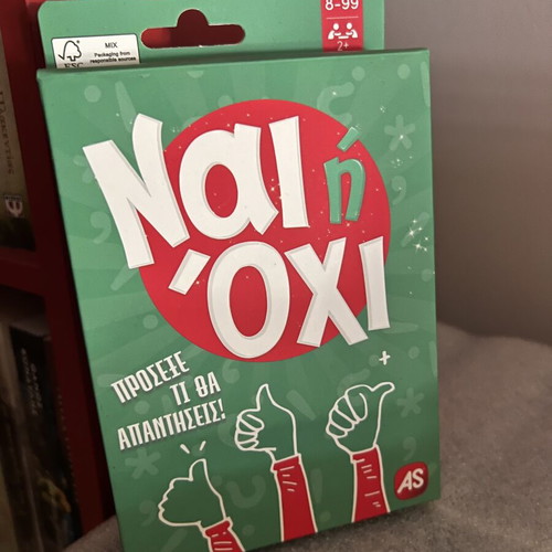 Nai ή Oxi Card Game New, for Groups