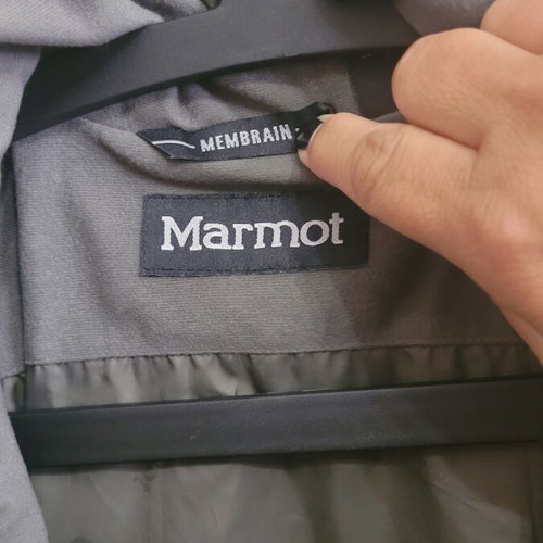Marmot waterproof membrain hiking jacket with hood, large