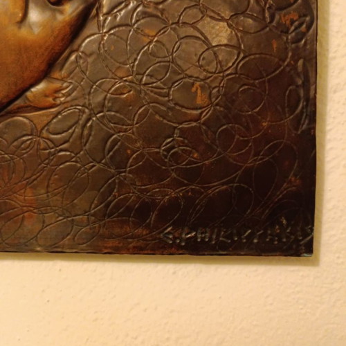 Original E. Filippakis chalcography used, nude theme 20x30cm