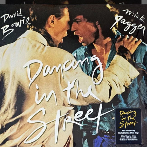 David Bowie & Mick Jagger Dancing In The Street vinyl record