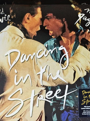 David Bowie & Mick Jagger Dancing In The Street vinyl record