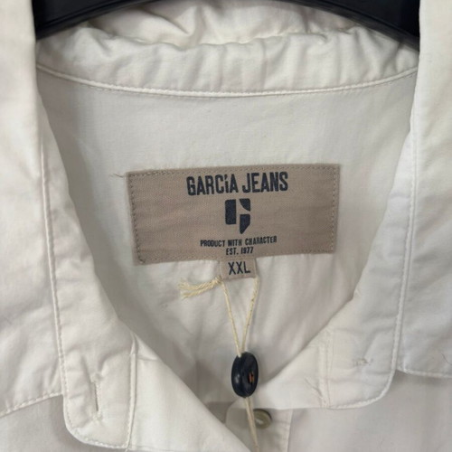 Garcia Jeans white long sleeve shirt XXL