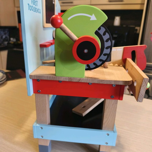 Le Toy Van Wooden Toolbench like new for 3+ years old