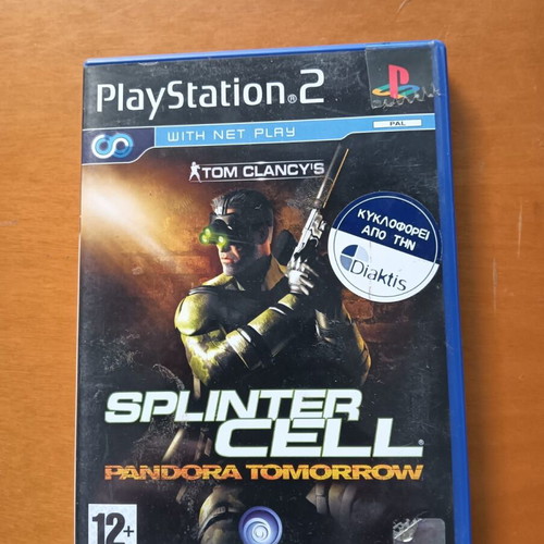 Tom Clancy's Splinter Cell Pandora Tomorrow PS2 παιχνίδι μεταχειρισμένο, σε καλή κατάσταση