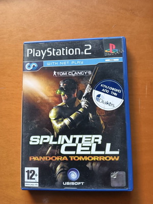 Tom Clancy's Splinter Cell Pandora Tomorrow PS2 παιχνίδι μεταχειρισμένο, σε καλή κατάσταση