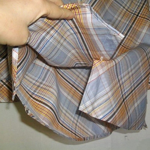 Eterna checked shirt like new, non-iron cotton