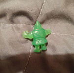 Alien figure dark green new
