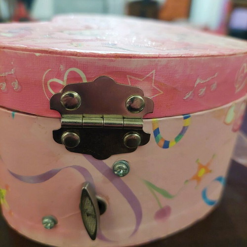 Jewelry box with wind-up ballerina used, Swan Lake melody