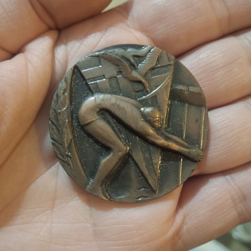 Collectible Water Polo Medal Barcelona 1967 like new