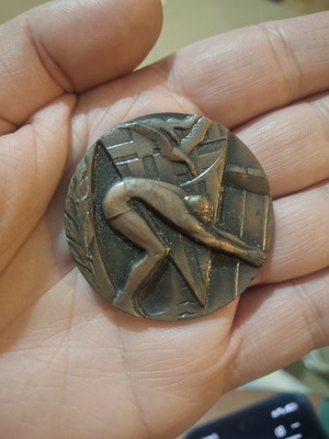 Collectible Water Polo Medal Barcelona 1967 like new