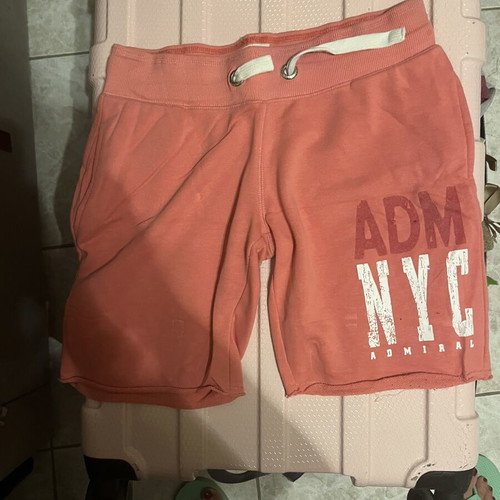 Admiral pink sports shorts used, size S