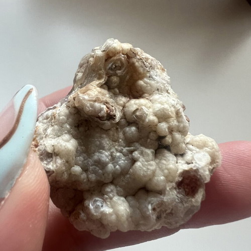 Botryoidal Chalcedony Geode Natural Raw Specimen 33g