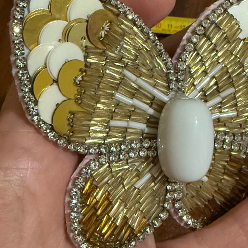 Handmade colorful butterfly brooch new