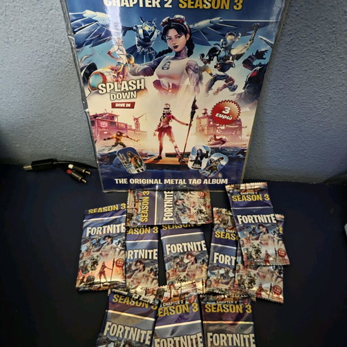 Fortnite Chapter 2 Season 3 album like new with packets
