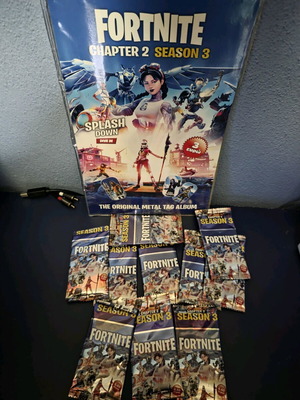 Fortnite Chapter 2 Season 3 album like new with packets