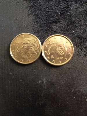 10 Euro Cents Set Italy 2011 & Spain 2020 like new
