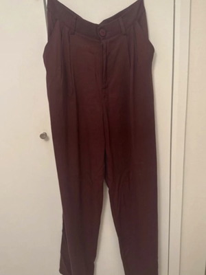 Women's pants, wine ginger color, size XS