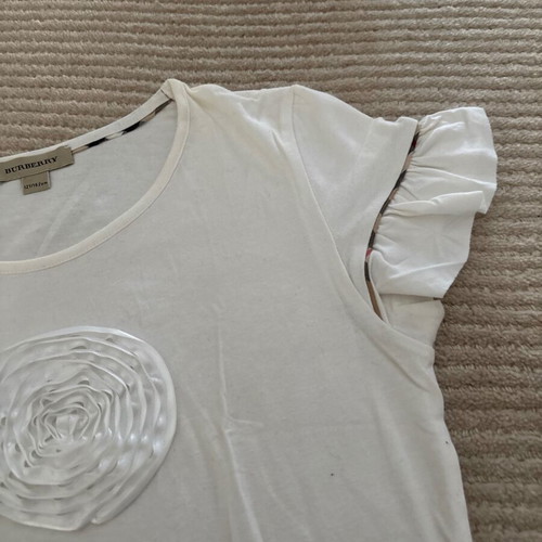 Burberry children's short-sleeve shirt like new, size 12, cotton