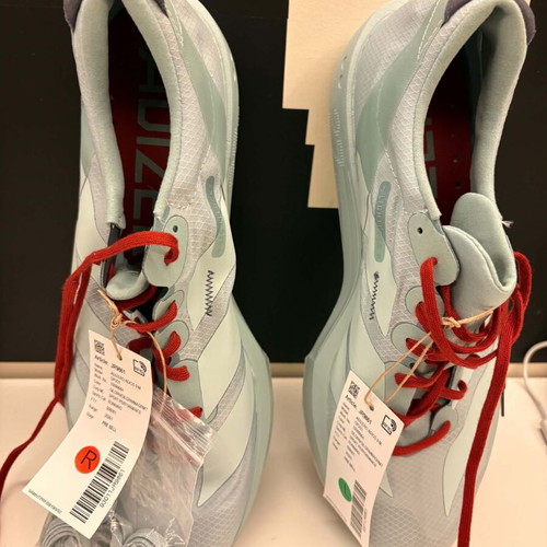 Adidas Adizero Adios 9 M running shoe, silver green