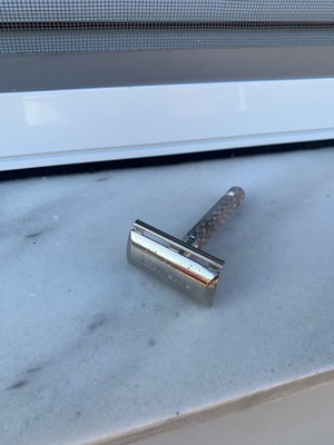 Gillette Tech Aluminum vintage safety razor