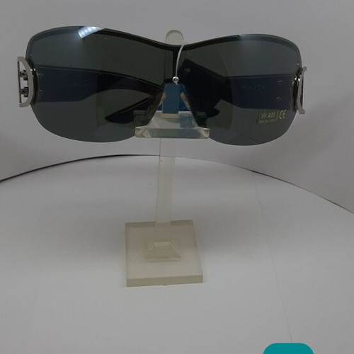 Massimo Ricci Sunglasses like new, smoked lenses, black patterned arms