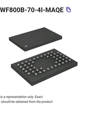 SST39WF800B-70-4I-MAQE new, pack of 2 pieces