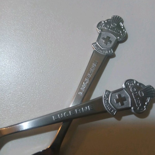 Rolex Bucherer Lucerne collectible spoons new, set of 2