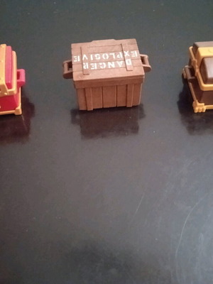 Playmobil chests like new, set of 3 pieces