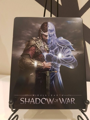 Shadow of War Gamescom Limited Collectors Steelbook like new