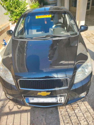 Chevrolet Aveo 2009 μικρό αυτοκίνητο, χειροκίνητο, μαύρο, 1.2L βενζίνη