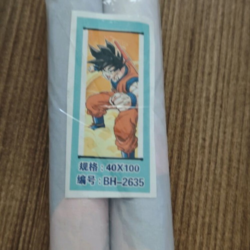 Dragonball Son Goku fabric banner used 40x100