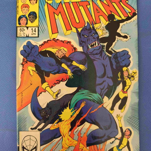 The New Mutants 14 used, first appearance of Illyana Rasputin as Magik