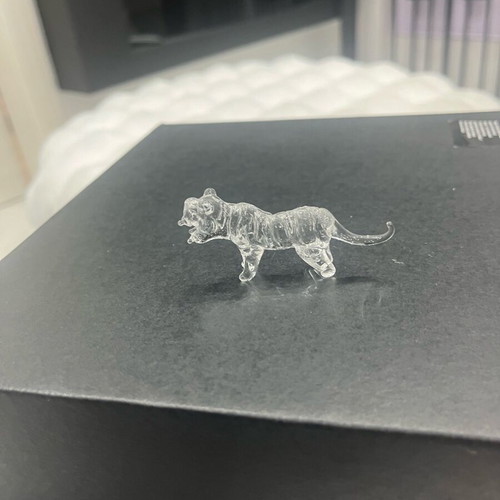 Glass tiger miniature