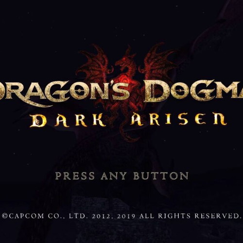 Nintendo Switch Dragon's Dogma Dark Arisen game like new