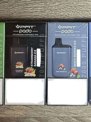 Disposable Vapes 7000 Puffs Rechargeable, 3% Nicotine, 15ml