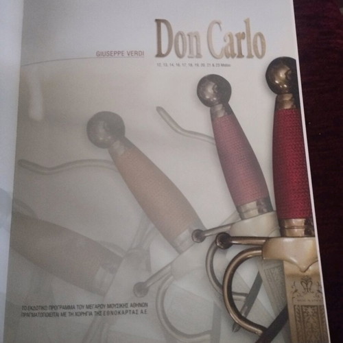 Don Carlo book like new
