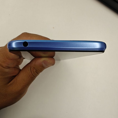Redmi 10c smartphone with new battery, blue, 4/64GB
